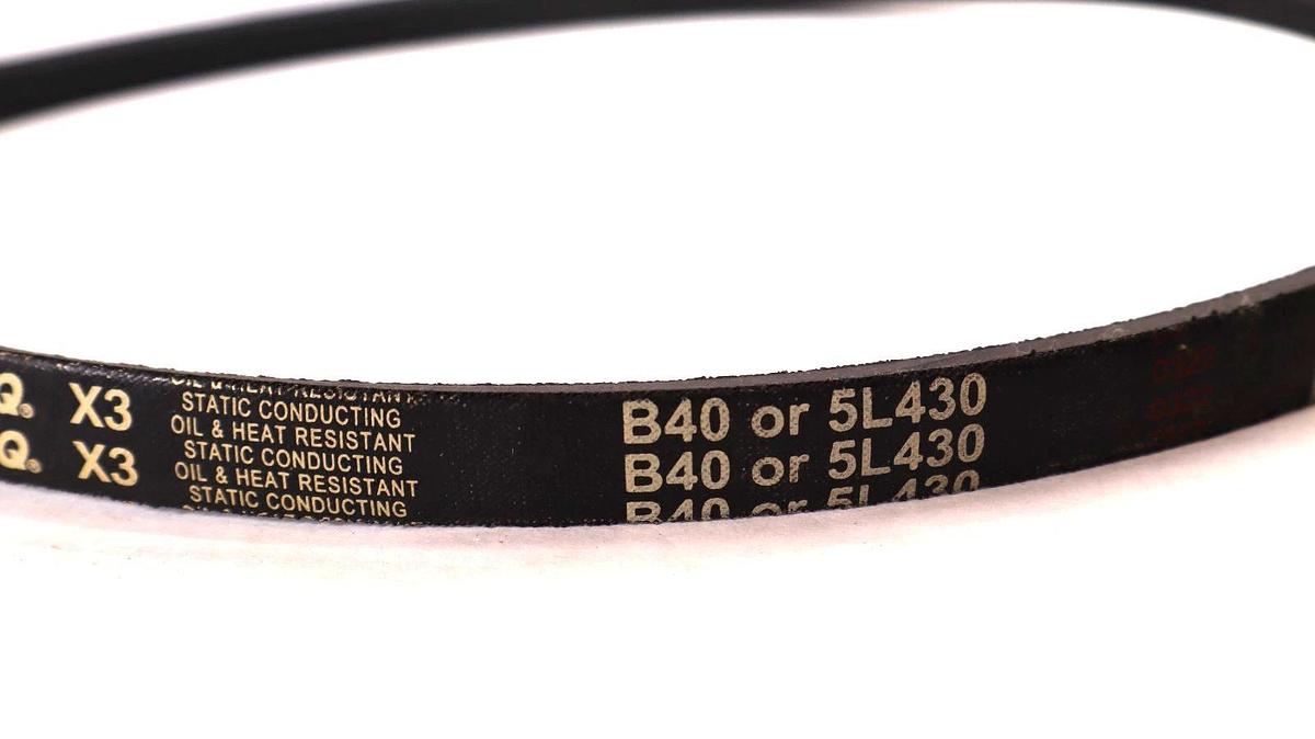 Bestorq Belt V-Belt B40 , 5L430 X3 Belt VBelt (New - Lot of 2)