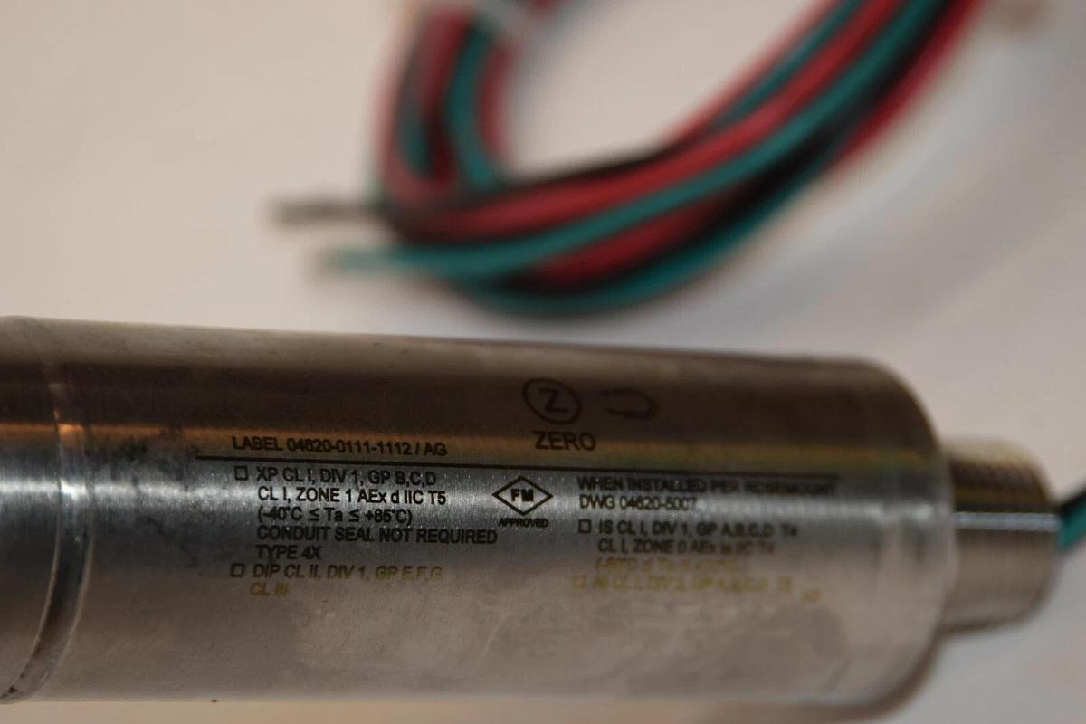 ROSEMOUNT 4600G42E09A5AD1K5, 4600 OIL, GAS  PRESSURE TRANSMITTER