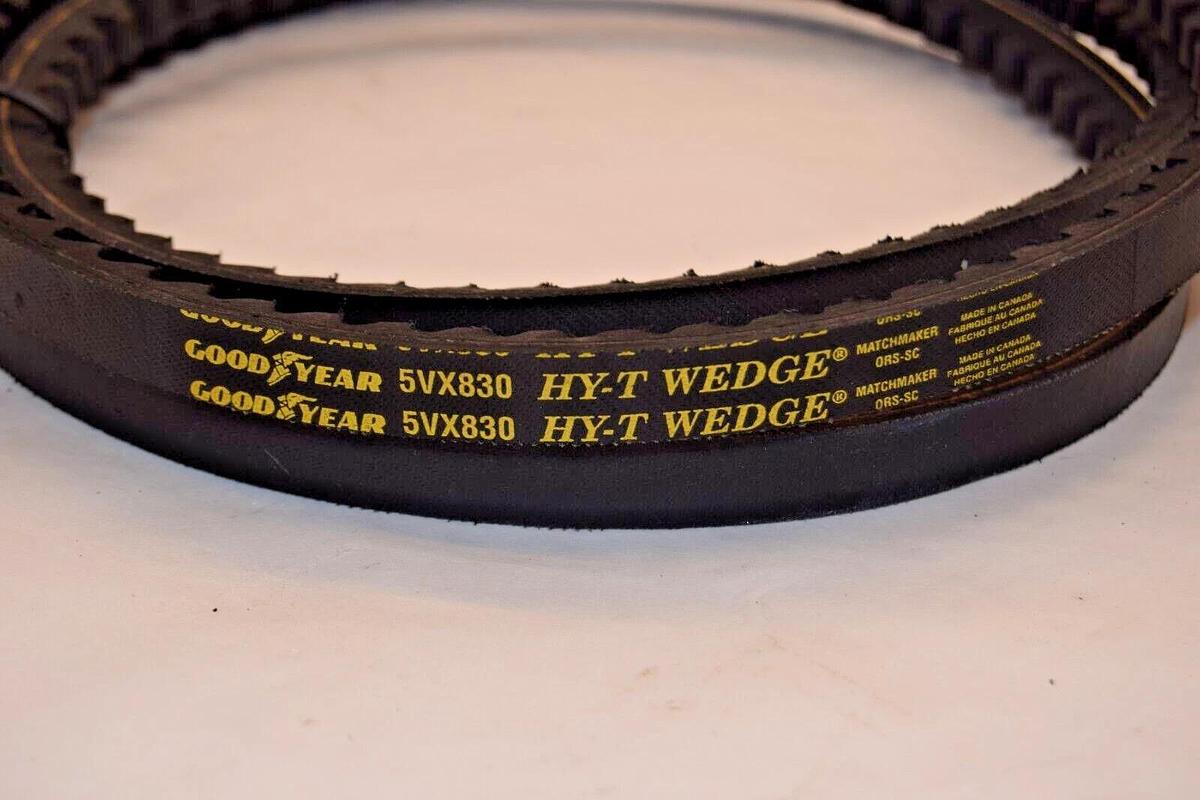 (NEW) GOODYEAR 5VX830 HY-T Wedge Cogged V-Belt