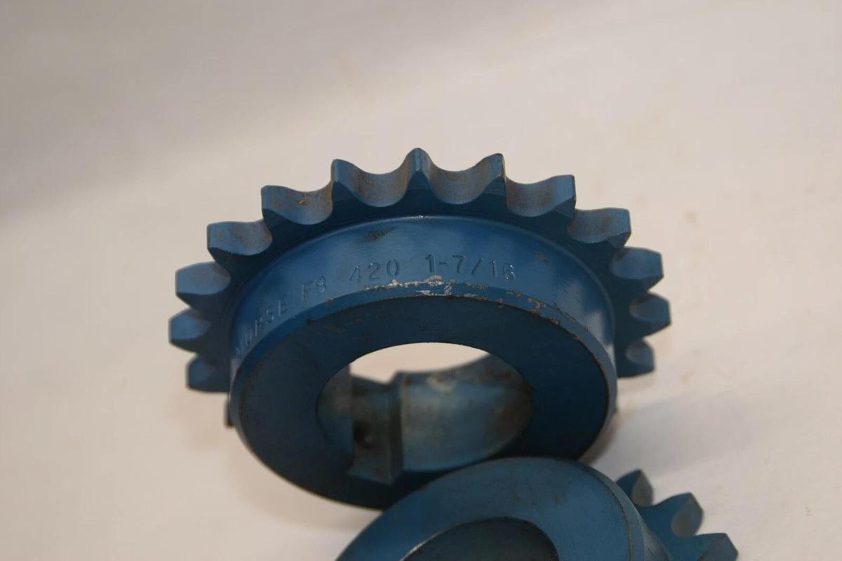 (NEW) MORSE FB 420 FB420 20 Teeth 1-7/16" Bore Sprocket