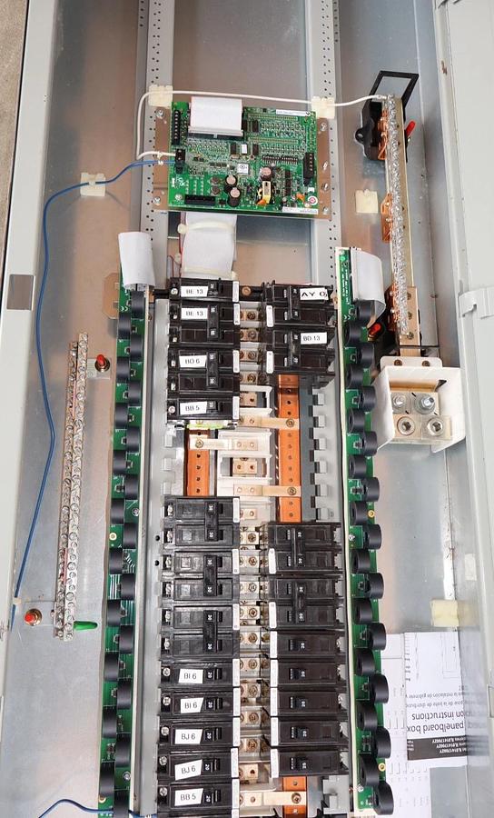 Used EATON Cutler Hammer 150A Pow-R-Line Panelboard Panel PRL1a 208y/120v 3ph 4w 42