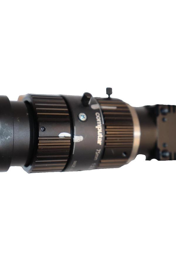 Used Omron Camera FZ-S2M FZS2M with Computar 75mm 1:2.8 2/3 Lens