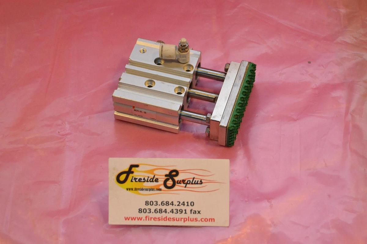 Used SMC SLIDE TABLE VALVE MGPL16-20 MGPL16 20 MGPL1620