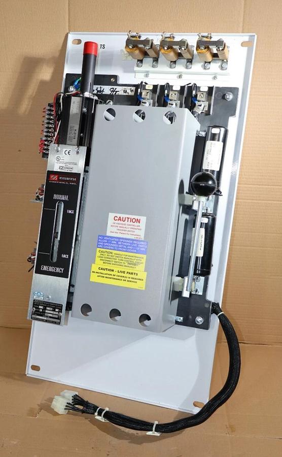 Used Zenith Automatic Transfer Switch ZTSH8EX-5 ZTSH8EX5  80a 80 Amp 480v 3ph K2119