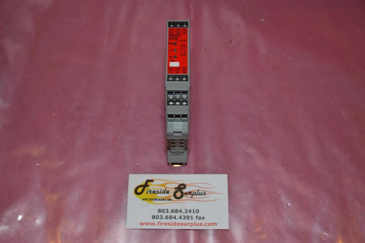 Used OMRON SAFETY RELAY G9SB-200-B G9SB 200 B G9SB200B 24VAC/DC
