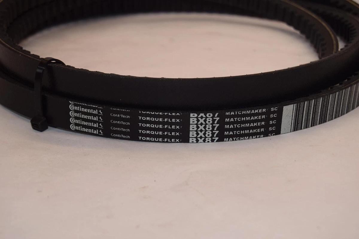 (NEW) CONTINENTAL BX87 Torque-Flex Matchmaker Cogged V-Belt