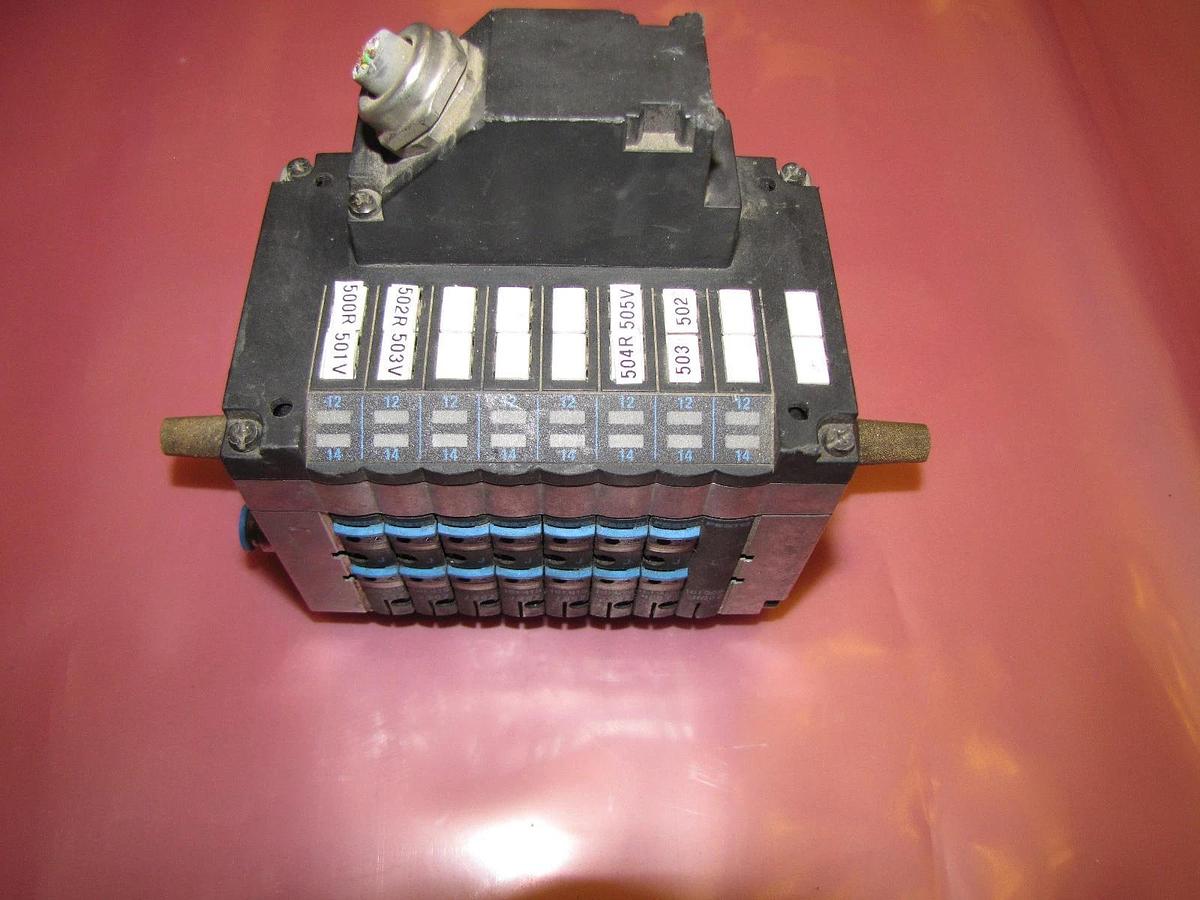 Used Festo Manifold Valve Assembly CPV10-GE-MP-8 CPV-10-VI 161 415 161 368