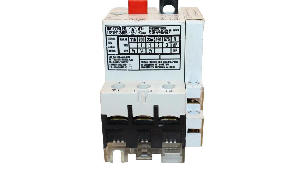 Used Square D Manual Starter 2520-MP 2.4 Series A 4A 660V 3P  (Lot of 4)
