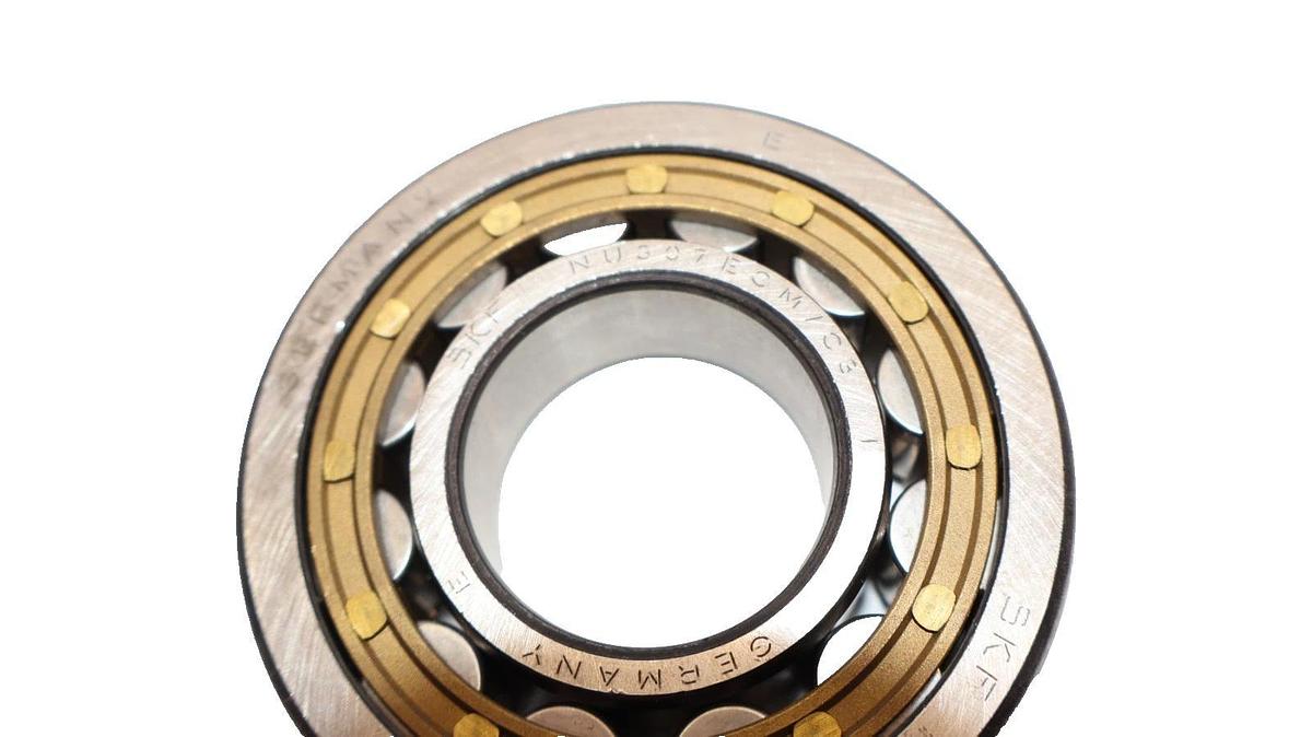 SKF NU307ECM/C3 , NU 307 ECM/C3 Single Row Cylindrical Roller Bearing (New)