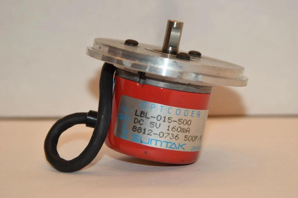 Used SUMTAK LBL-015-500 5V DC 160mA OPTCODER ROTARY ENCODER