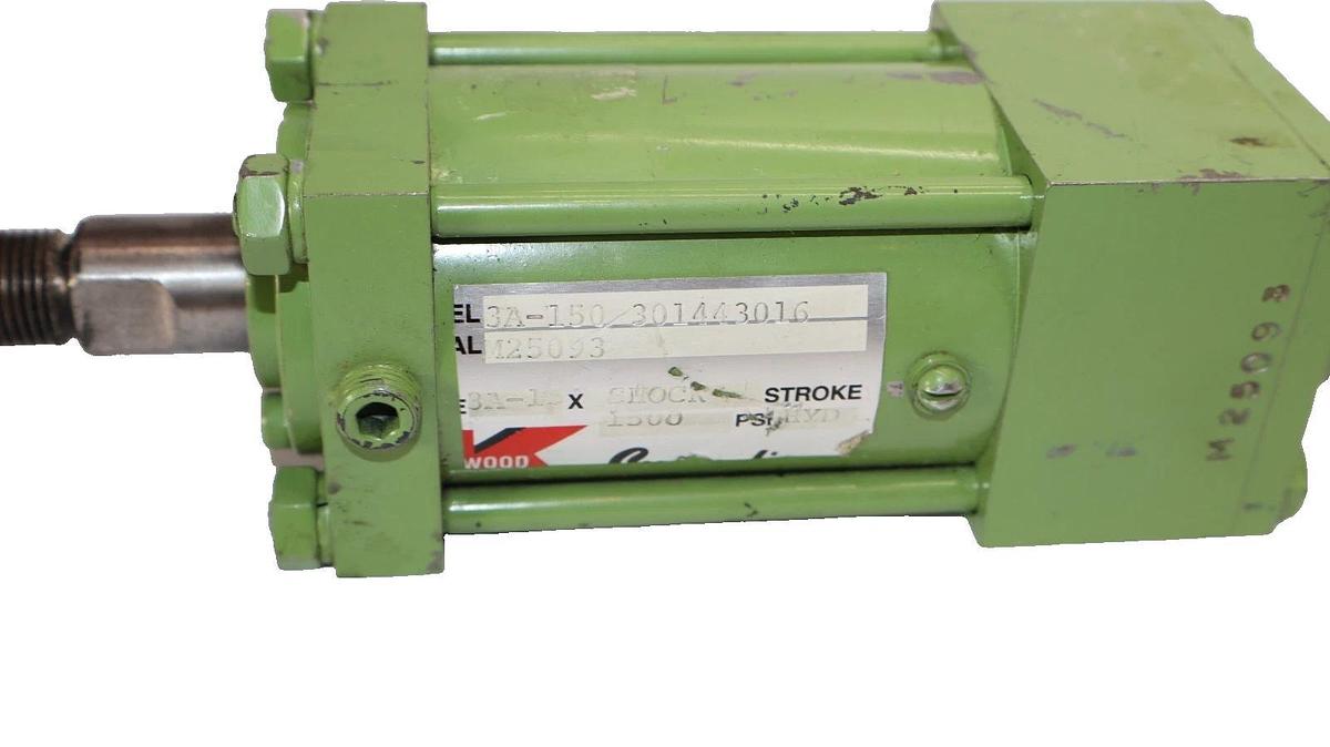 Kimwood Hydraulic Cylinder 3A-150301443016 3A-150 301443016 1500psi 3/4" *NOS*