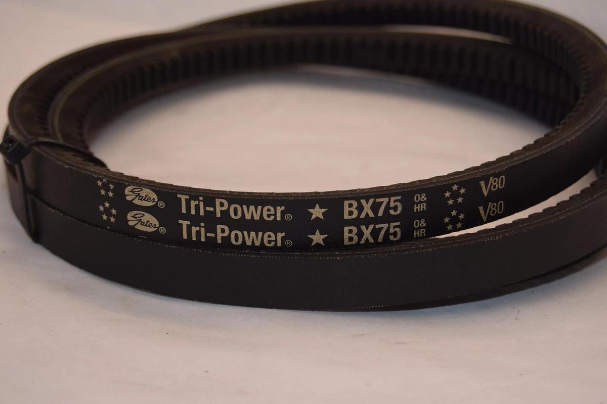 (NEW) GATES BX75 Tri-Power Cogged V-Belt USA