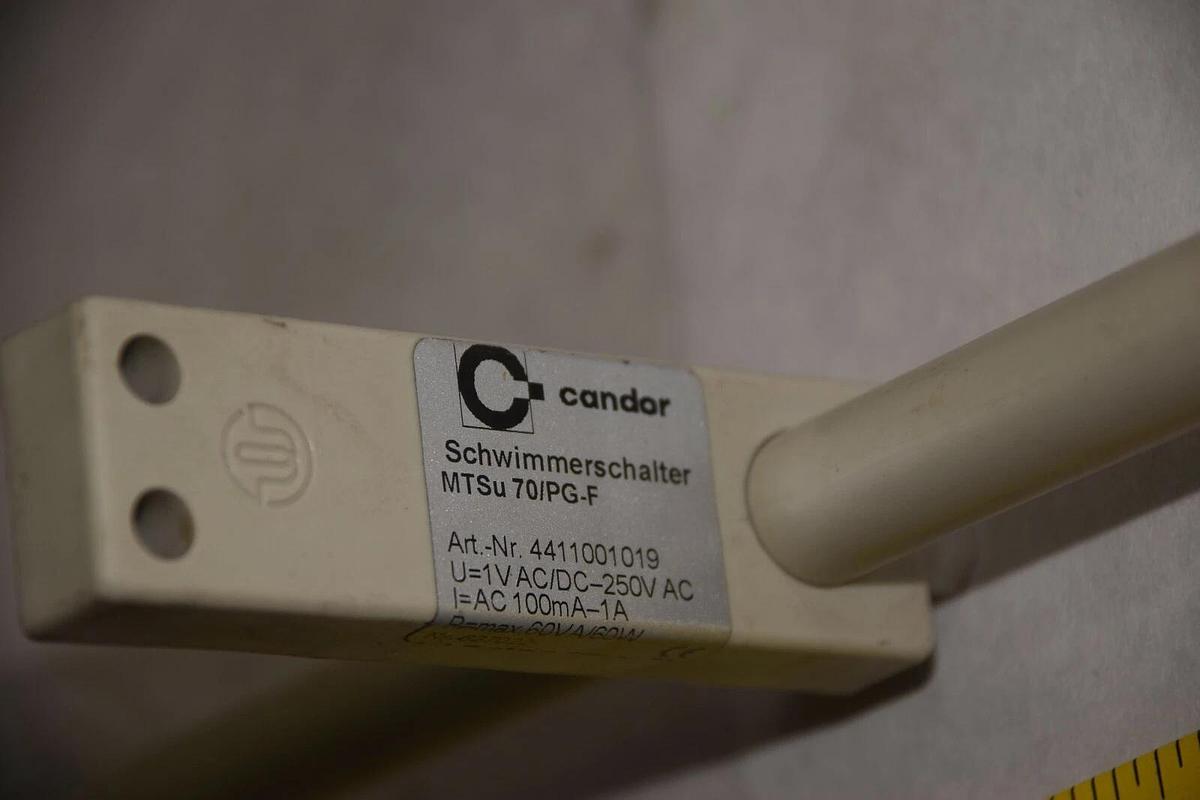 SCHWIMMERSCHALTER MTSu 70/PG-F 4411001019 250V AC 100mA-1A FLOAT SENSOR NEW