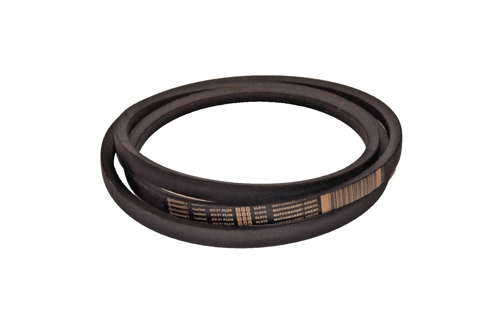 Continental Belt V-Belt B88 HY-T Plus Matchmaker 5L910 B-88 Vbelt (New)