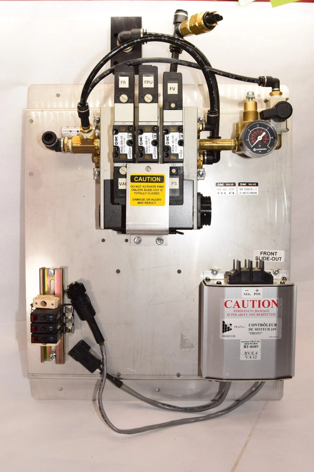 (NEW) SMC PDM-0003-02CDN , SN 709816-1 Valve Assembly