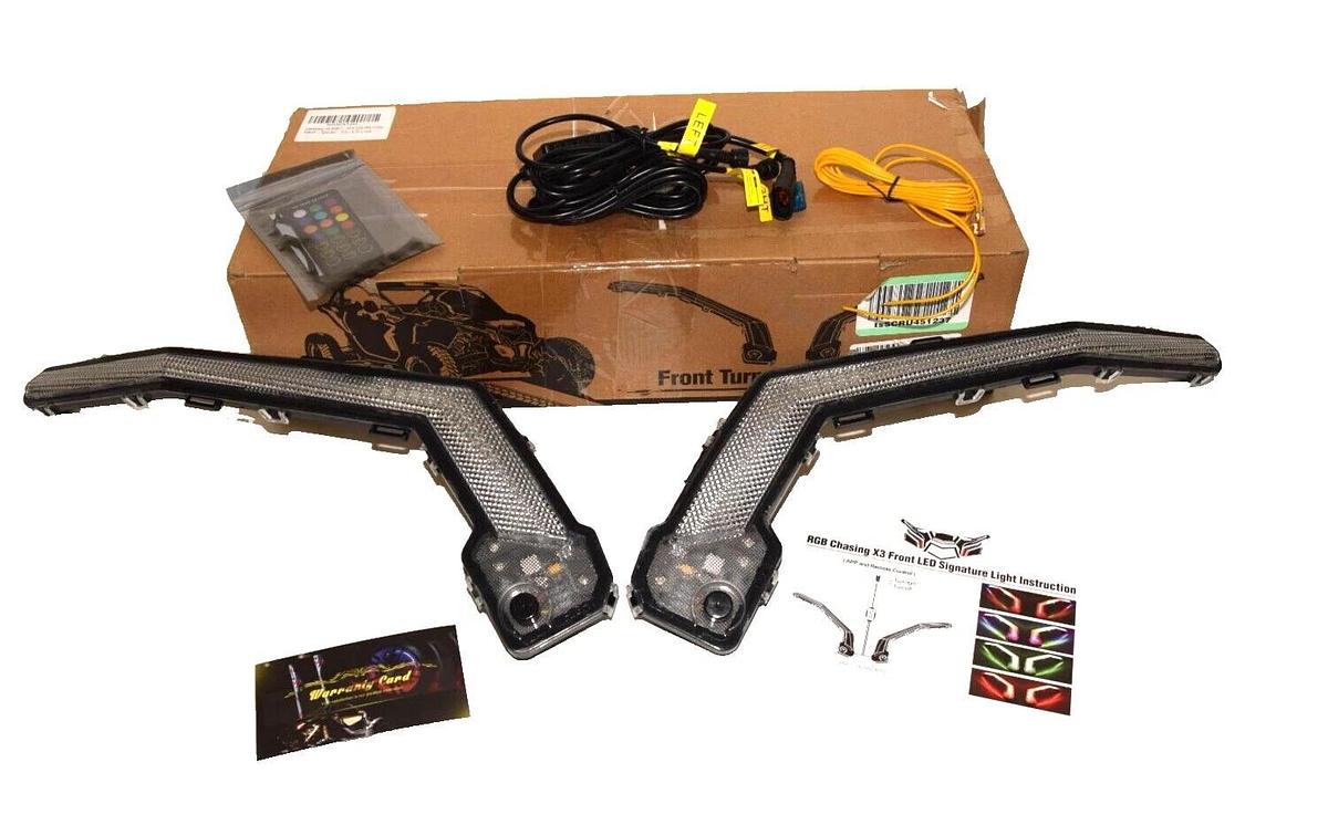 (NEW) X003CATJXF RGB Chasing X3 Front LED R XDS XRS Turbo Turning Light Assembly