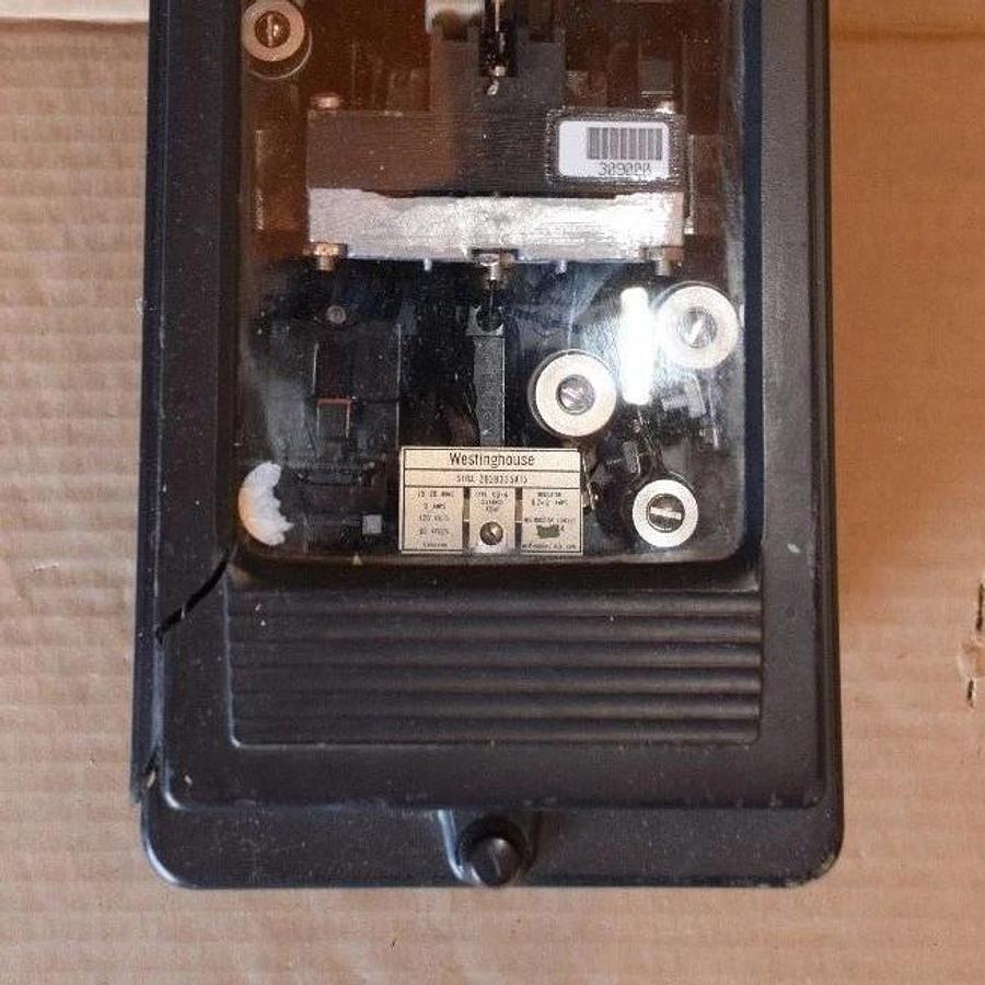 Used Westinghouse KD-4 Distance Relay 292B335A15 .75-2.0 Ohms 5A 120V