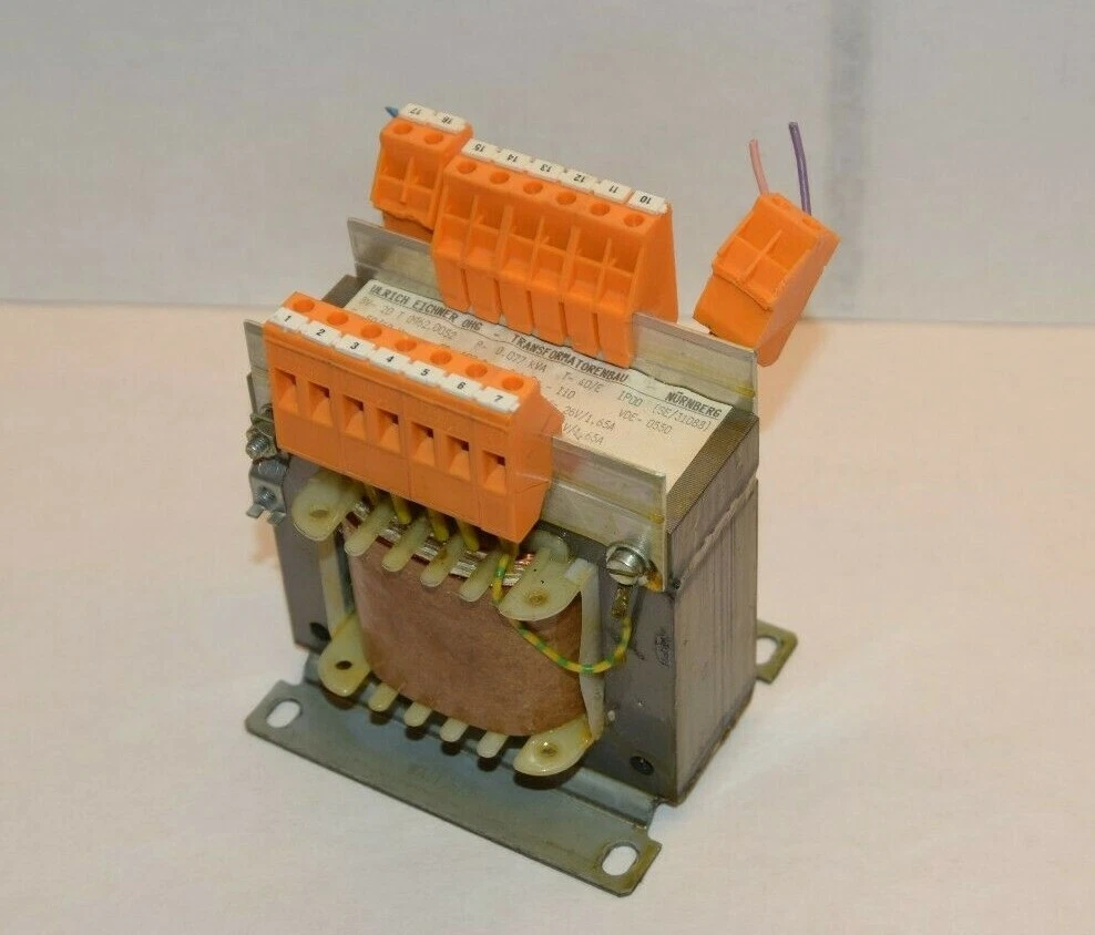 Used NURNBERG BV-20 T 0962.0052 50/60Hz Transformer