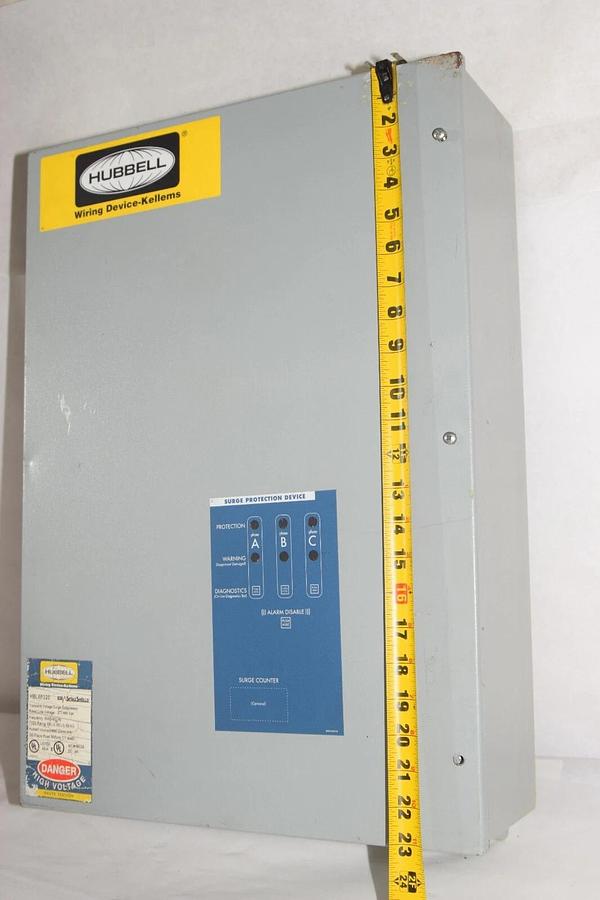 Used Hubbell empty Enclosure approx 23" x 16.5" x 6" 23x16.5x6