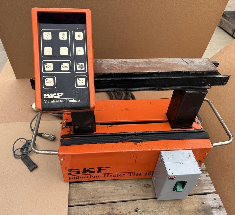 Used SKF TIH-100m/MV Medium Induction Heater for Bearings  400-460V