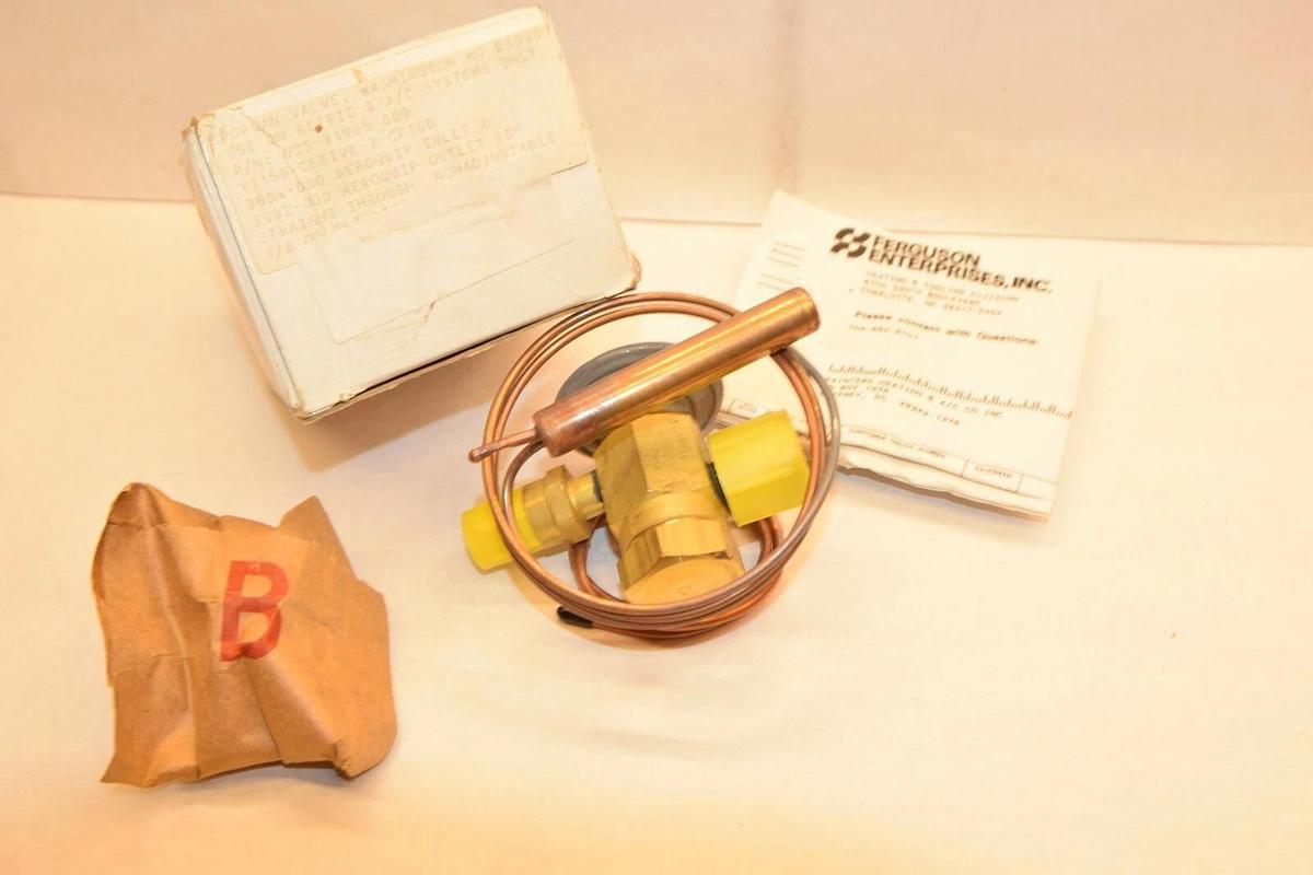 (NEW) SPORLAN VALVE Y1158-CBBIVE-3-CP100 025-31985-000 Thermal Expansion Valve