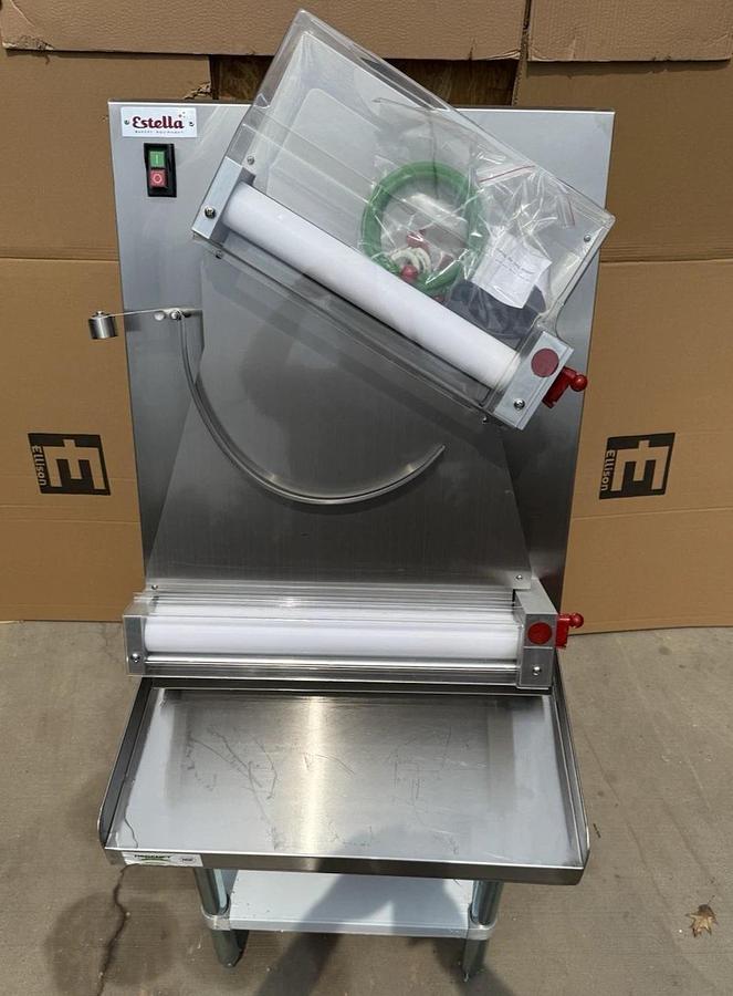Estella 348EDS18D 18" Double Pass 2 Two Stage Dough Sheeter Countertop 120v NEW