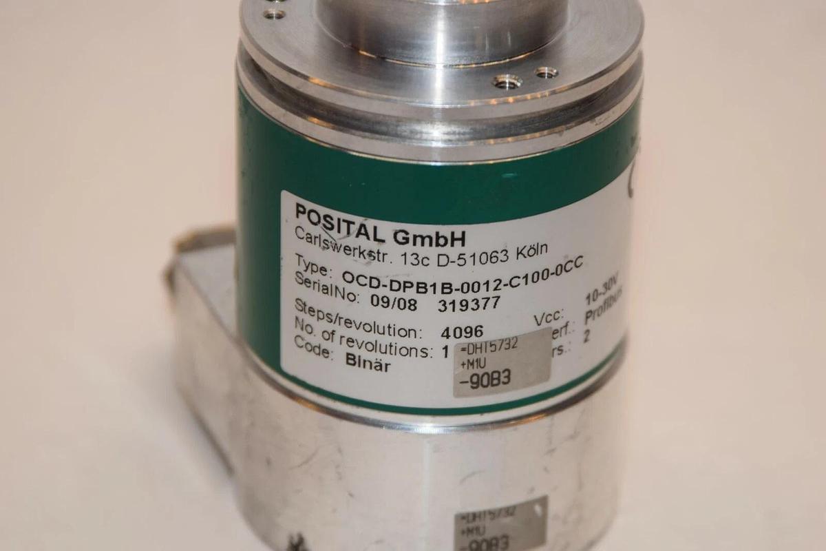 Used Posital GmbH Encoder OCD-DPB1B-0012-C100-0CC  10-30V