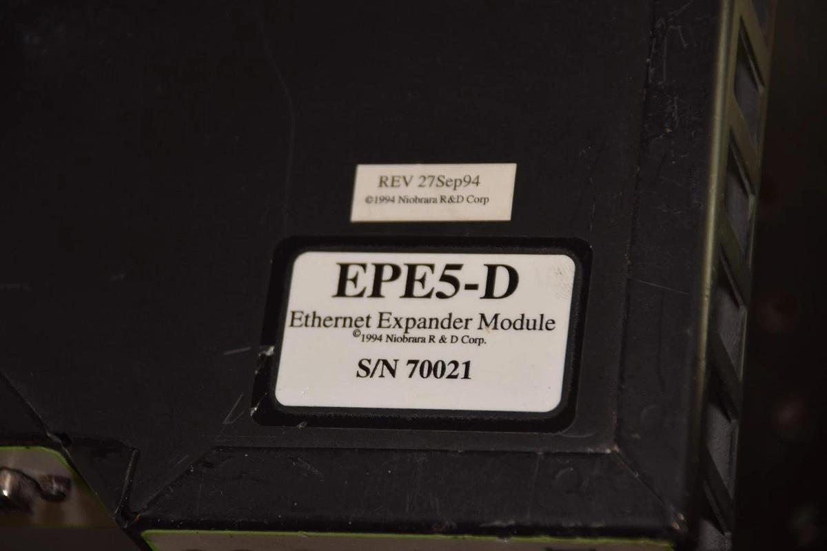 Used Square D Niobrara EPE5-D Plus EPE5D NR&D Ethernet Port Expander
