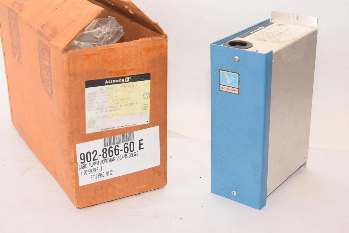 (NEW) ACROMAG 160A-V5-DN-G-3 1-5V Input Card Alarm