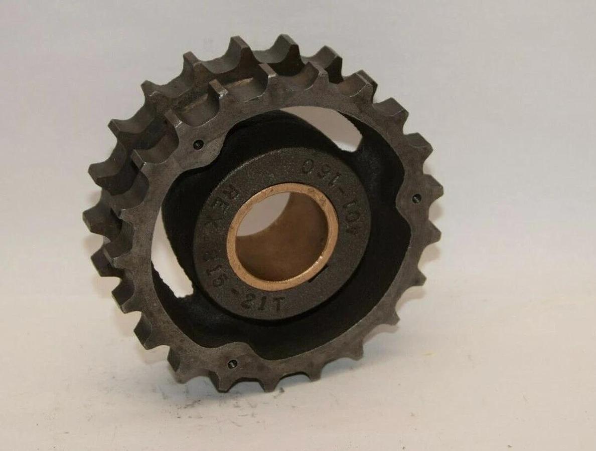 (NEW) REX 815-21T-1-7/16 815-21Tx1-7/16 21Teeth 1-7/16" Bore Non-Keyed Sprocket