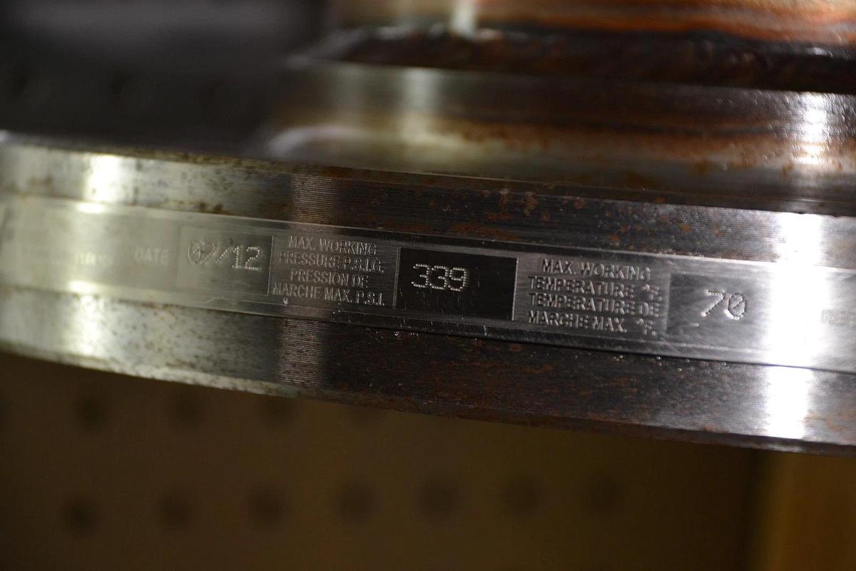 Senior Flexonics 6"x12" Expansion Joint Stainless Steel Flex  6" Flow 12" flange