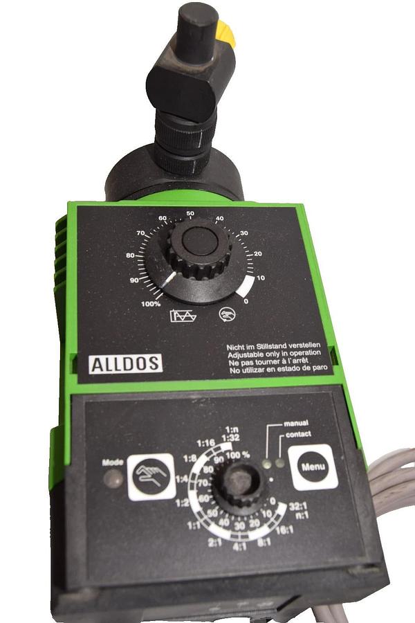 Used Alldos Eichler Gmbh 208-1.0 D54R24E20 0.32gph 145psi Metering Pump