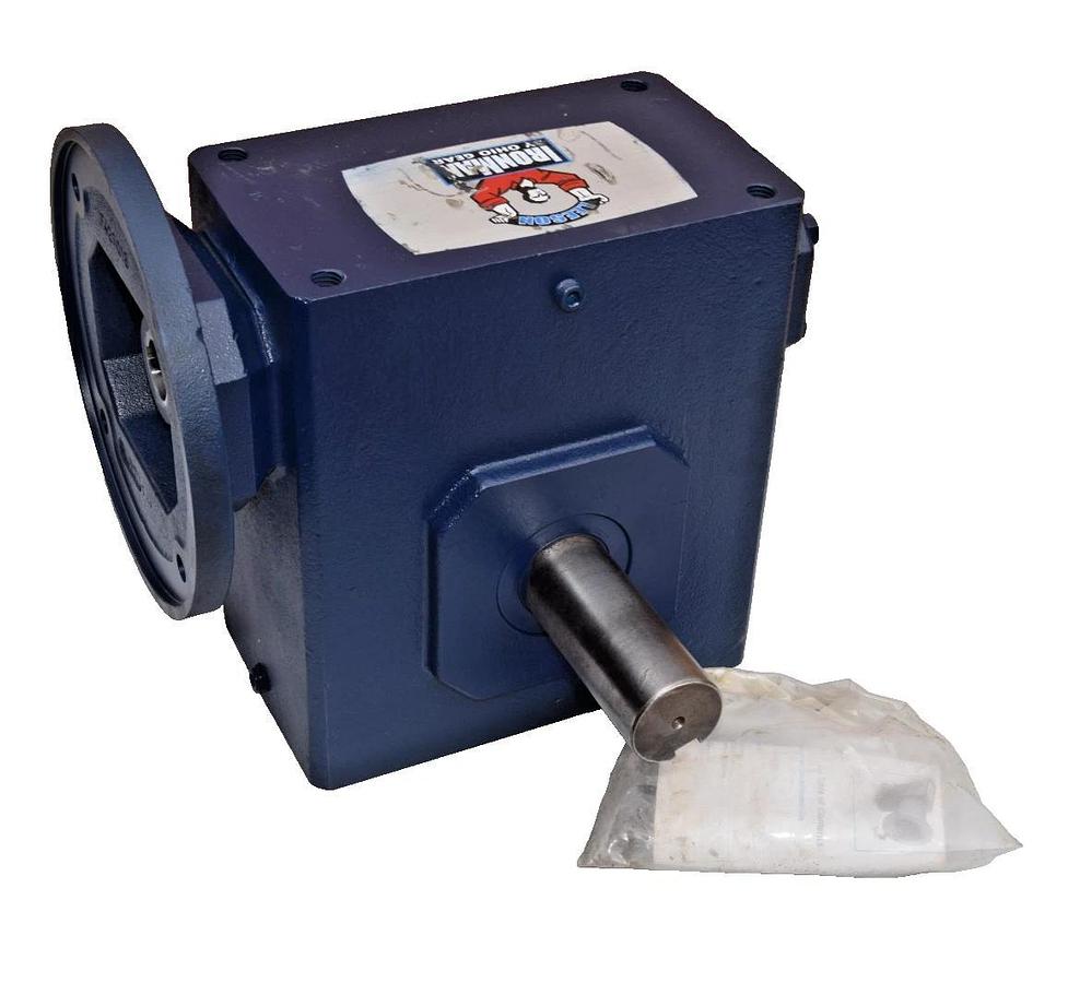 IronMan Ohio Gearbox Worm Speed Reducer W8420304.00 BMQ842-15-180-R 15:1 NOS