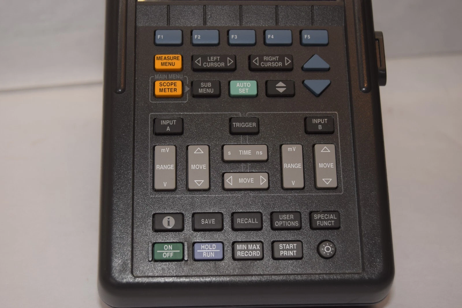 Used FLUKE 99B ScopeMeter Series II 100MHz Hand Held Oscilloscope *No AC Adapter