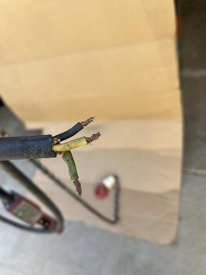 Used Coffing 1/2 Ton Electric Chain Hoist 1/2T 1000lb EC-10-16-1  115 / 230V 6' Lift