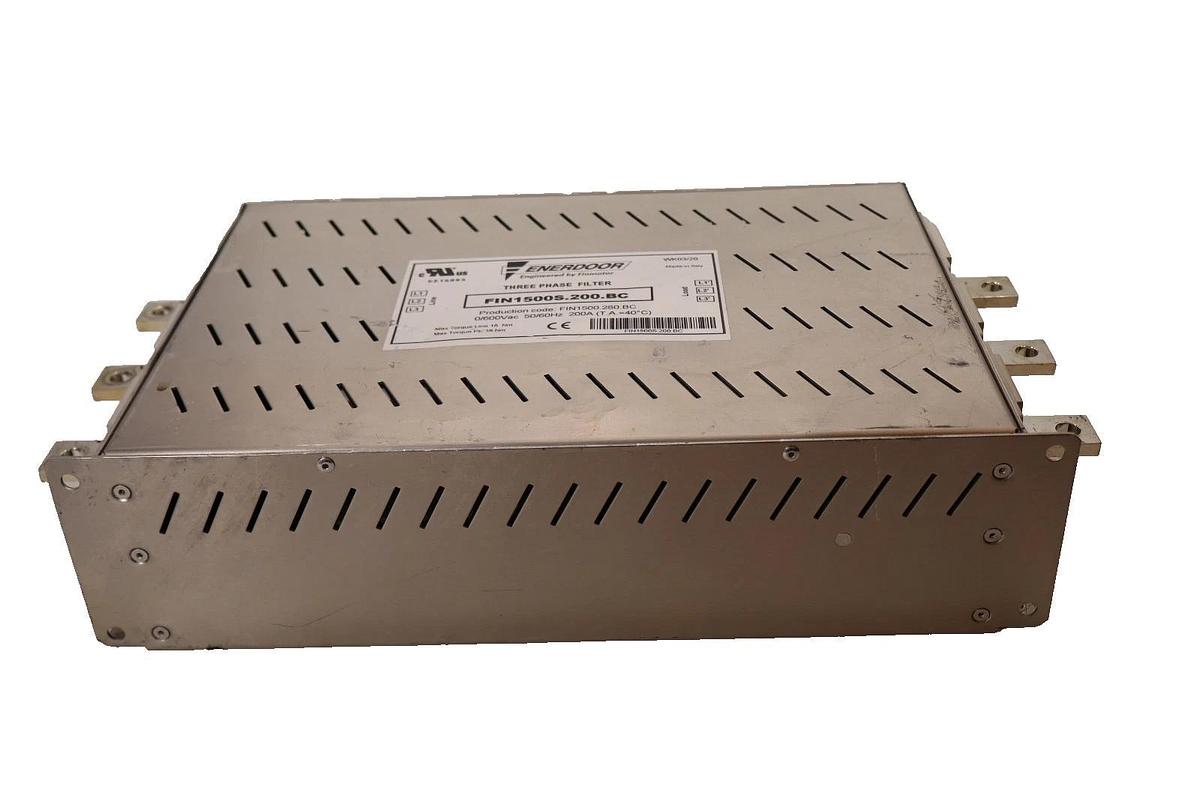 Used Enerdoor Three Phase Filter 0/600Vac 50/60Hz 200A FIN1500S.200.BC