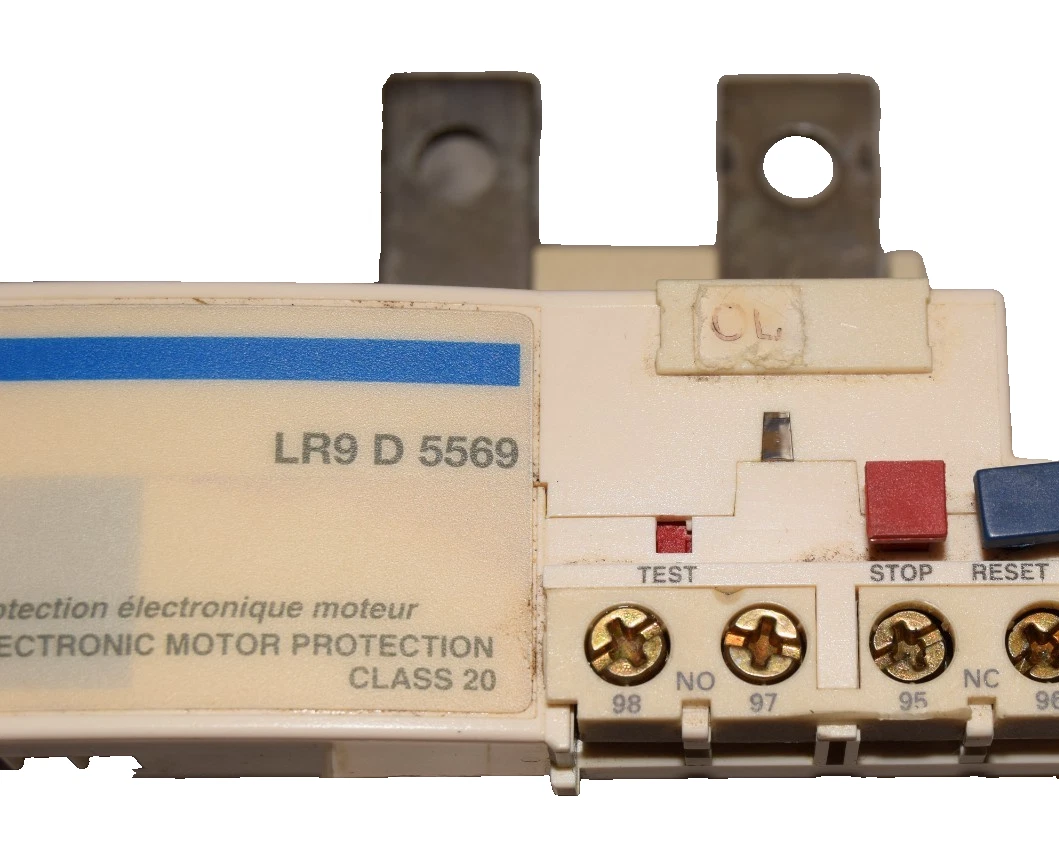 Used Telemecanique Motor Protection LR9 D 5569 LR9D5569 90A-150A 600V