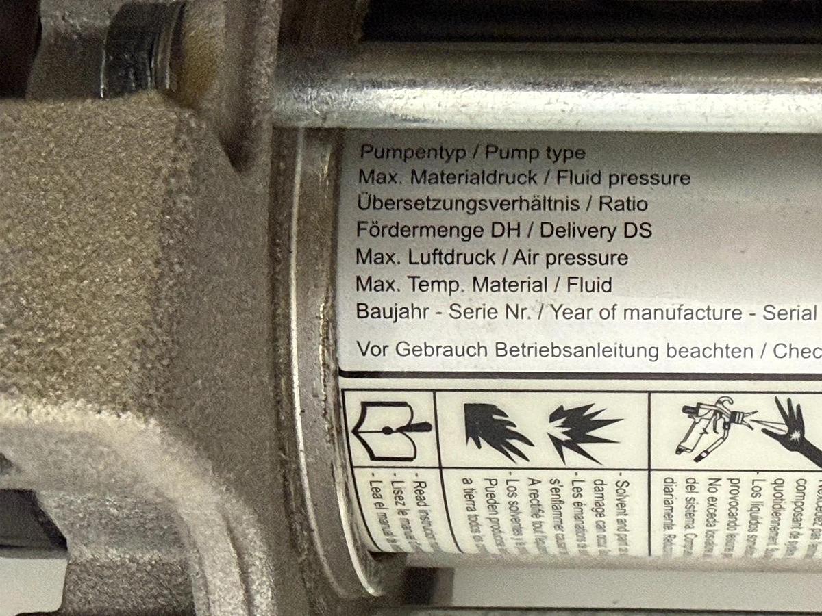 Used Wagner Wildcat Icebreaker 10-70LP  Piston Pump 10-70-LP Ratio10:1  Low psi