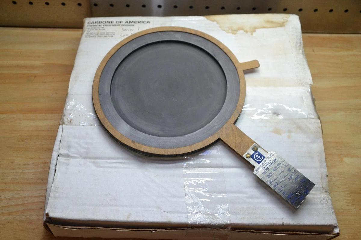 Carbone of Americal Graphilor Bursting Membrane Series 1 Burst Disc 6" 5psi NEW