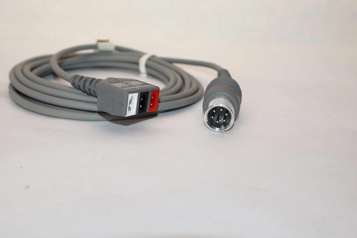 (NEW) IVY BIOMEDICIAL SYSTEMS 590161 Three Lead Patient Cable