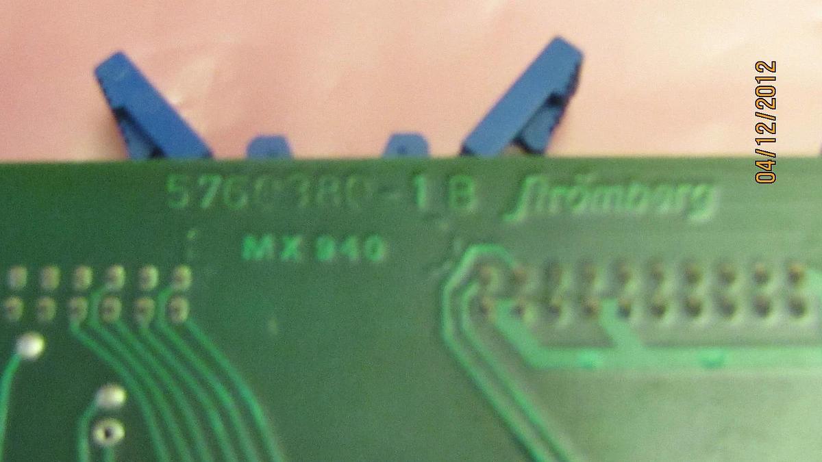 Used ABB STROMBERG FAULT & DATA BOARD CARD 5760380-1B 5760380 1B 57603801B 57122404A