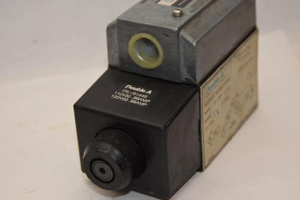 (NEW) DOUBLE A QG-5P-10A3 QG5P10A3 1000psi 70Bar 110/120V Coil Valve *No Gaskets