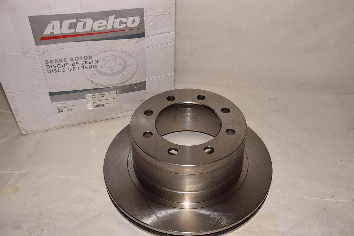 (NEW) ACDELCO 19261794 , 18A1592A Silver Brake Rotor