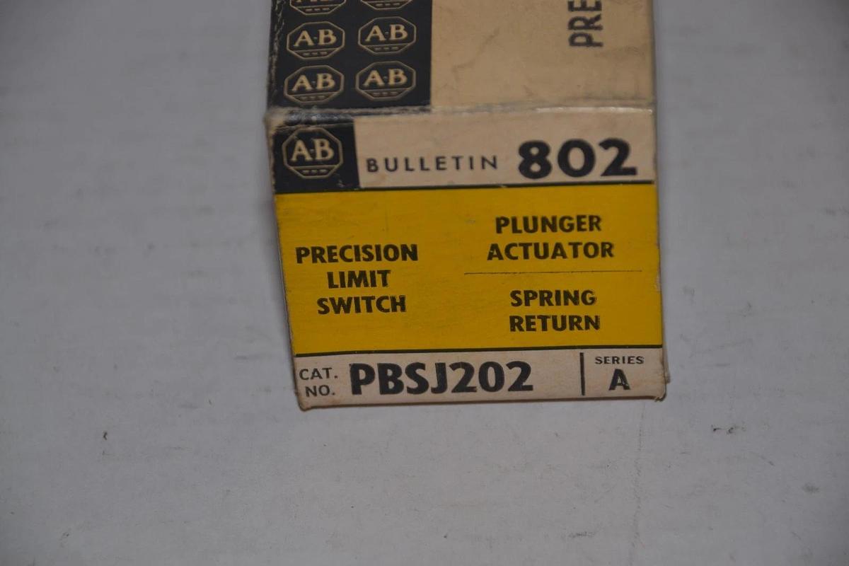ALLEN BRADLEY Precision Limit Switch Plunger Acuator Spring Return PBSJ202 A NEW