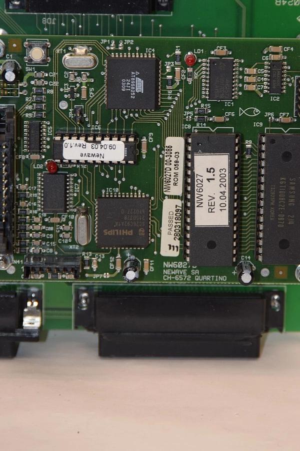 Used NEWAVE CH-6572 NW4024B 10/03 NW6027D Quartino Board