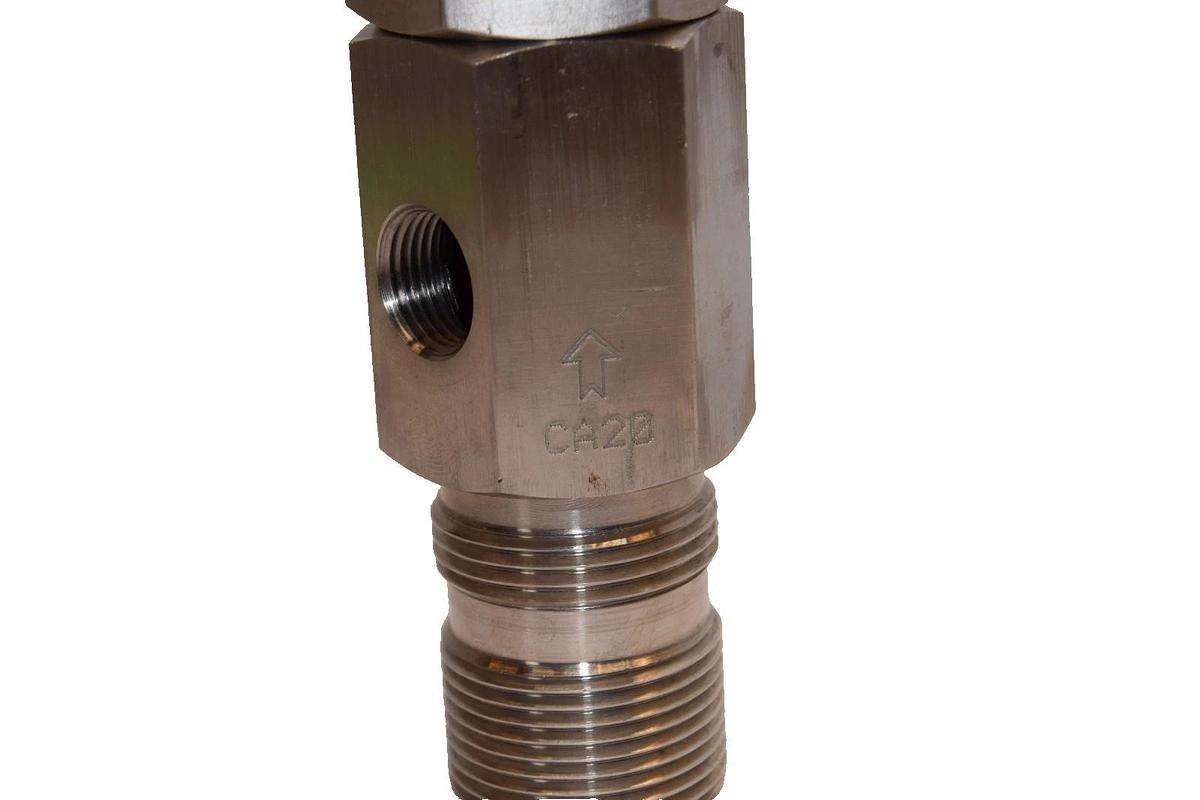 (NEW) CA20 1" osd 3/8" Sanitary Stainless Steel Check Valve With Clean Out