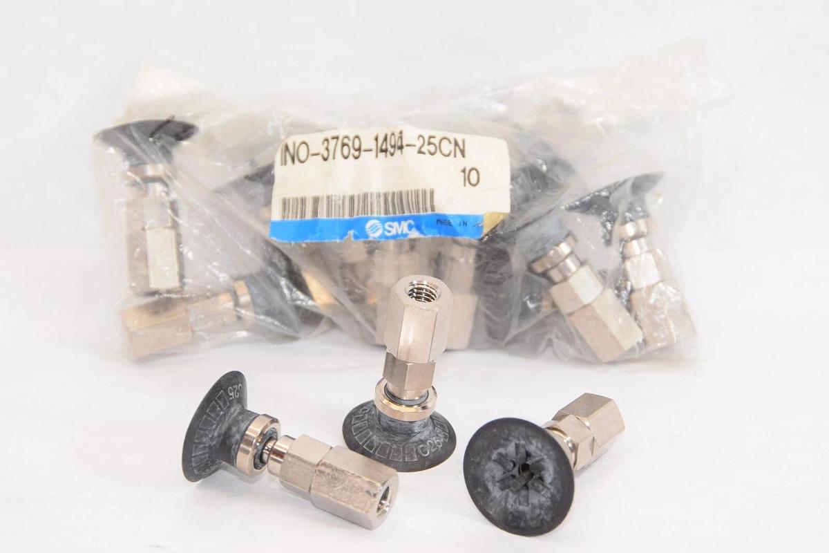 (NEW - Lot of 10) SMC INO-3769-1494-25CN Vacuum Pad