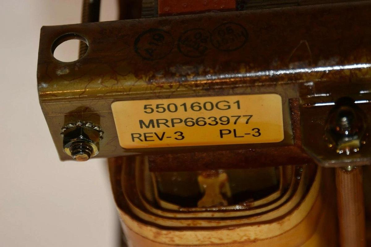 (NEW) LIEBERT CORPORATION MRP663977 550160G1 EM-1 Rev3 PL3 Transformer