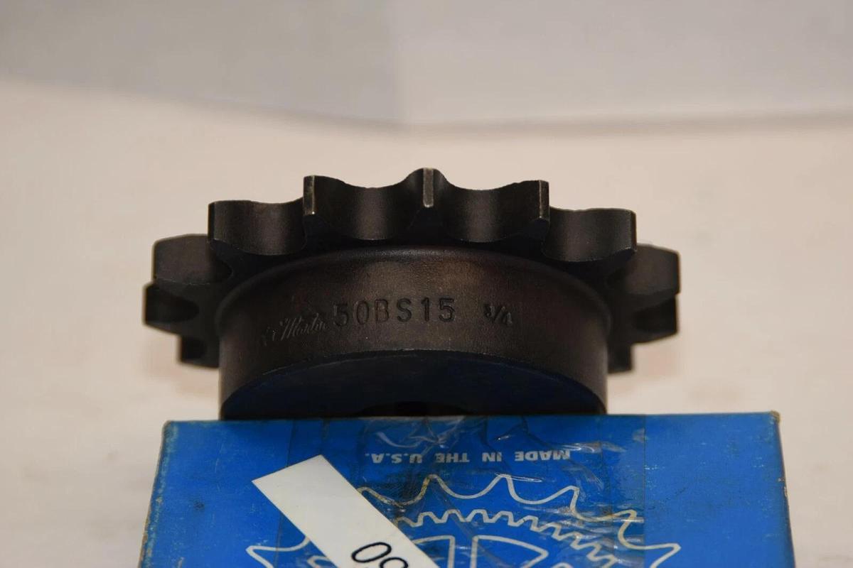 (NEW) MARTIN 50BS15 3/4 15 Teeth 3/4" Bore Sprocket
