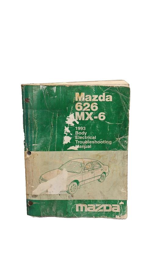 Used Mazda 626 MX-6 1993 Body Electrical Troubleshooting Manual